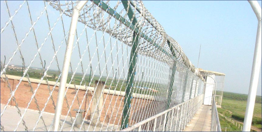 Example Of Razor Wire And Razor Wire Fence Installation