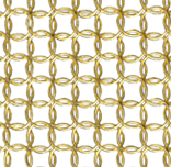 Golden Chainmail Curtain