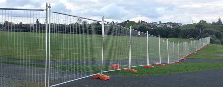 Temporary Wire Mesh Fence