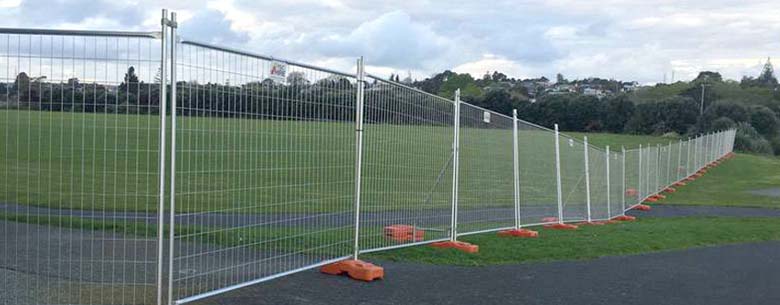 Temporary Wire Mesh Fence