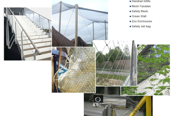  Application of Stainless Steel Cable Mesh