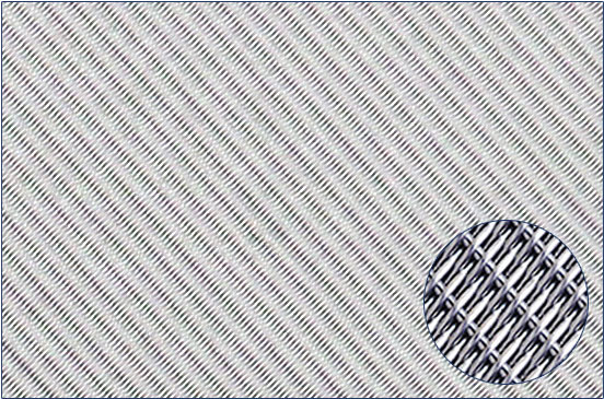 Stainless steel dutch woven mesh