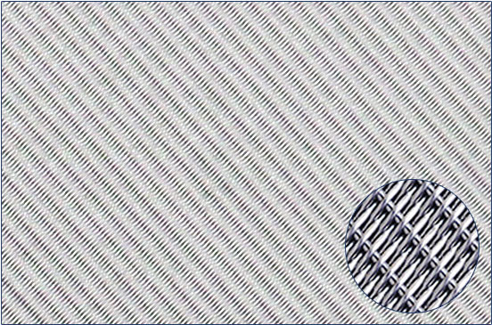 Stainless steel dutch woven mesh