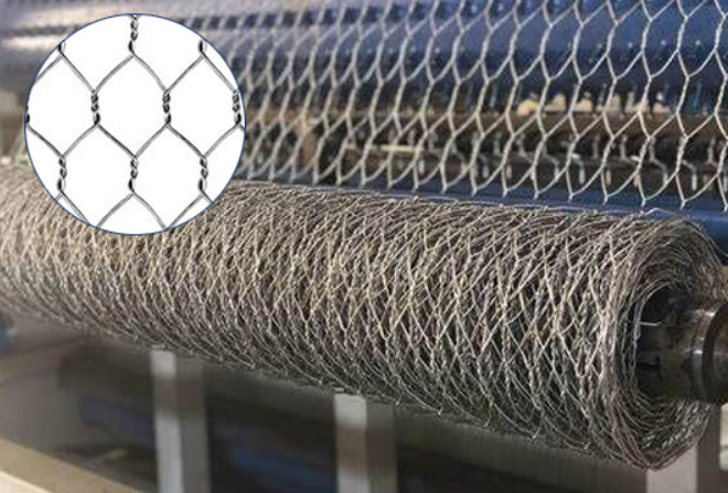 Hexagonal wire mesh