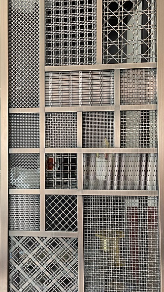 Architectural Woven Wire Mesh Samples