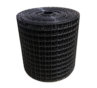 1/2” x 1/2” Black Welded Anti-bird Netting