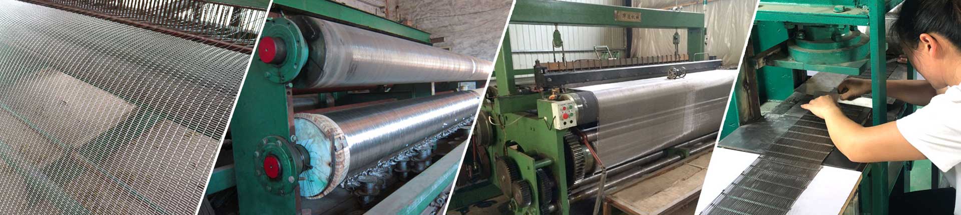 Wire mesh production 