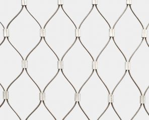 Stainless steel cable Al-ferrule mesh