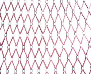 Stainless steel cable Al-ferrule mesh