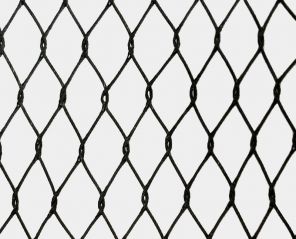 Stainless steel cable black oxided mesh