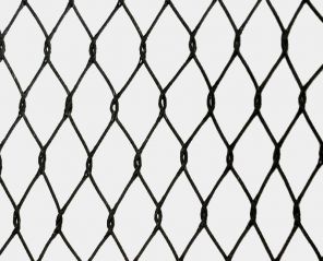 Oxidized Black Stainless Steel Cable Mesh