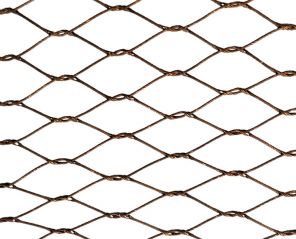 Oxidized Bronze Stainless Steel Cable Mesh
