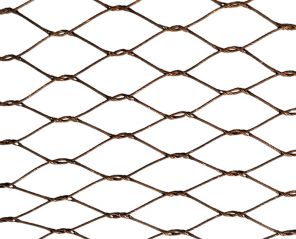 Oxidized Bronze Stainless Steel Cable Mesh