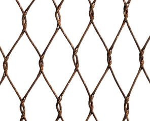 Oxidized Bronze Stainless Steel Cable Mesh
