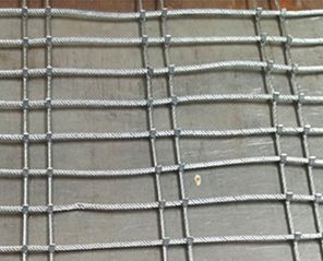 Stainless steel cable cross buckle mesh