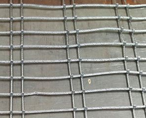 Stainless Steel Cable Cross Buckle Mesh