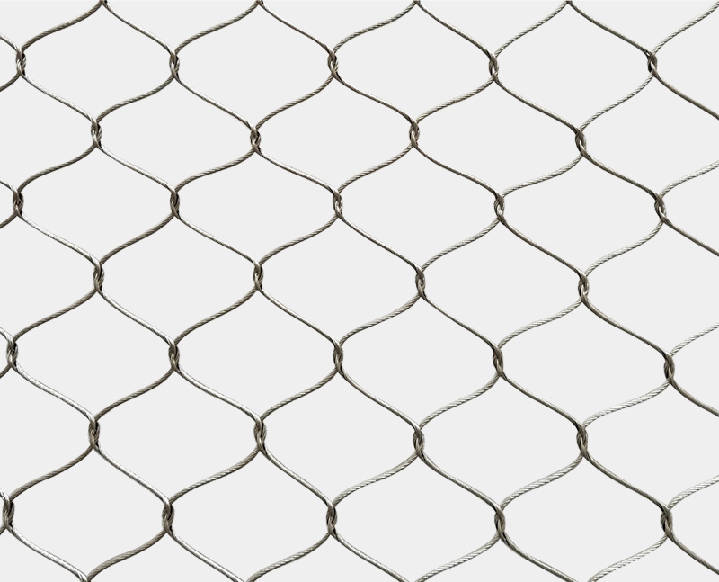 Interwoven Stainless Steel Cable Mesh