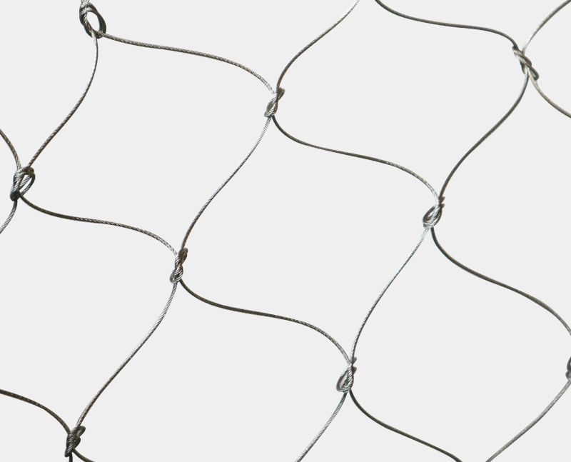 Stainless Steel Knotted Rope Mesh