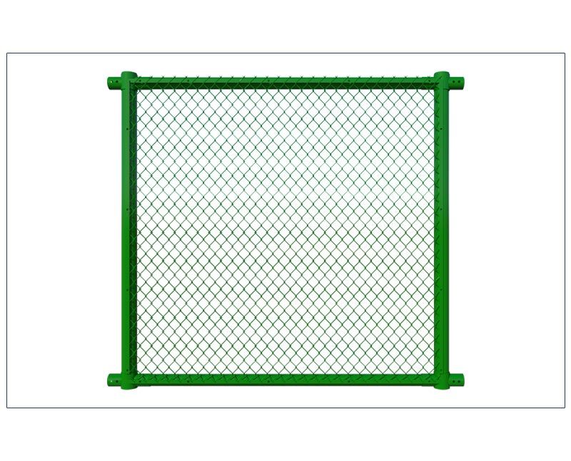 Chain-Link Wire Mesh Fence