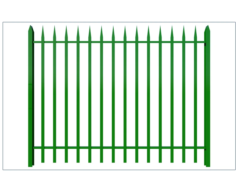 Palisade fence