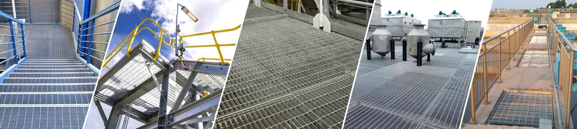 Steel bar grating