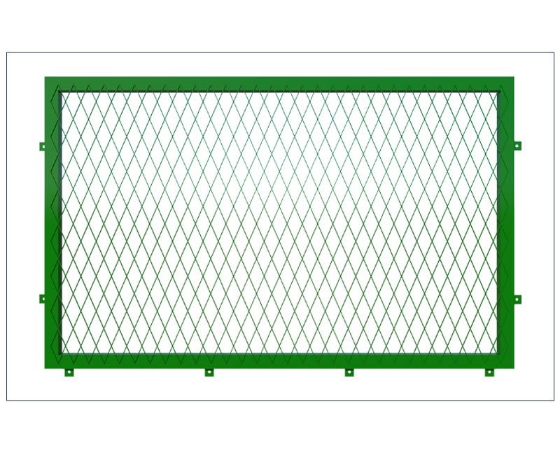 Expanded Metal Mesh Fence