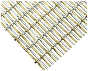 Steel Woven Wire Mesh Panels