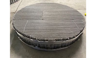 The Corrugated Wire Mesh Gauze Packing, One of the Commonly Used Wire Mesh Filter