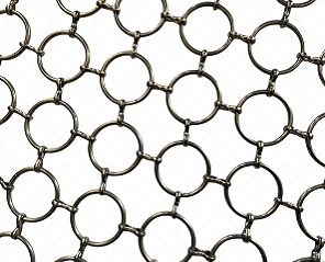 S-hook Metal Ring Mesh