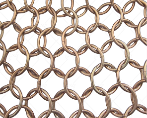 Electroplated Metal Ring Mesh