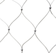 Stainless steel cable bead mesh Stainless steel cable bead mesh