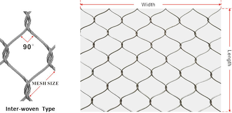 stainless steel cable mesh stainless steel cable mesh